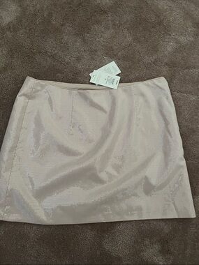 a new day cream Sequin Mini Skirt from Target. Paid $28 USD. New with tags!